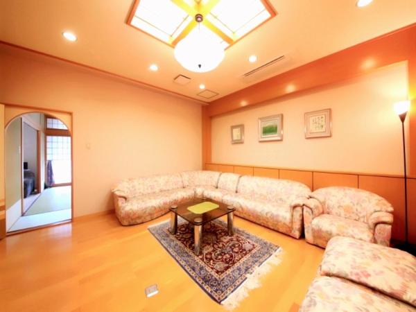 Posezení v ubytování Hotel Kamogawaso