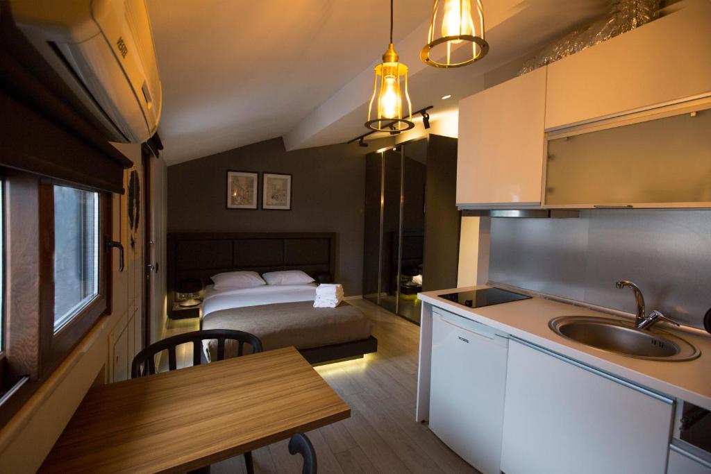 A bed or beds in a room at Cityloft 36