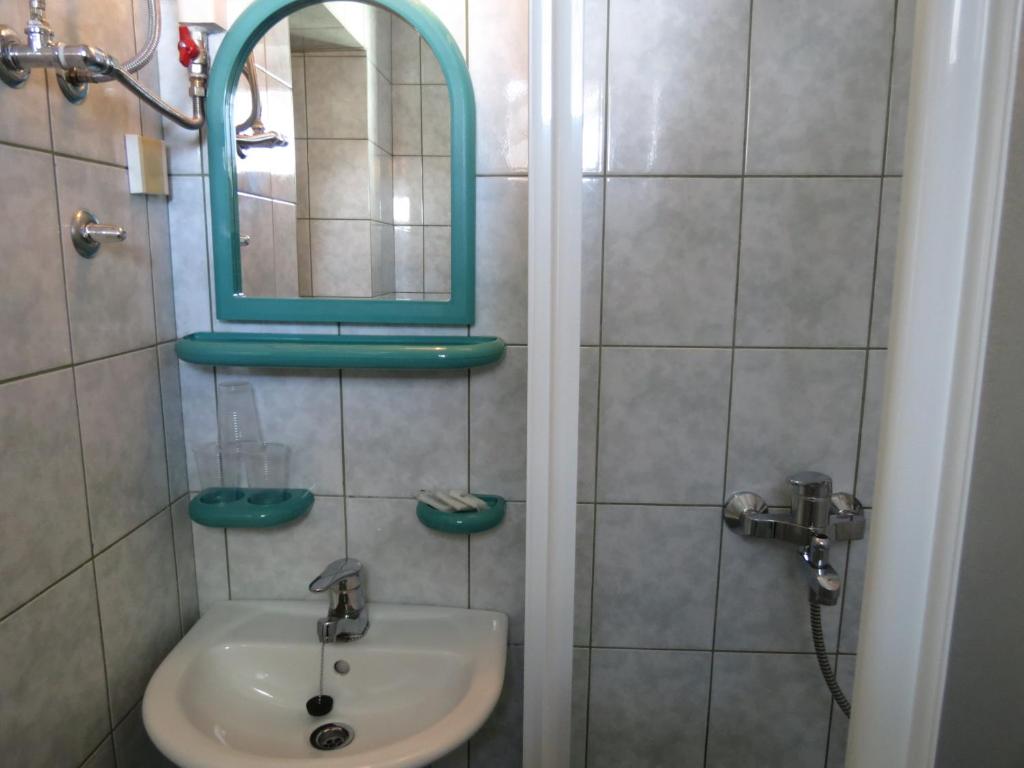 Koupelna v ubytování Motel Divjak