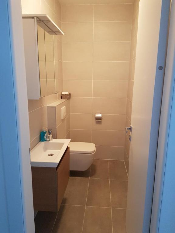 Kúpeľňa v ubytovaní Apartment ARIA Exclusive Petrcane