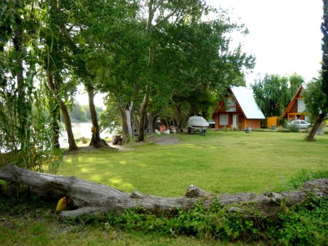 Jardín al aire libre en La Casona del Río