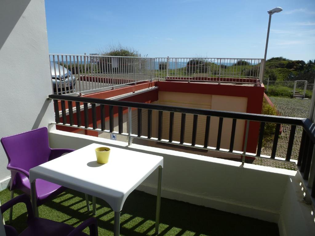 Balkón nebo terasa v ubytování Hôtel Bellevue Cap d'Agde
