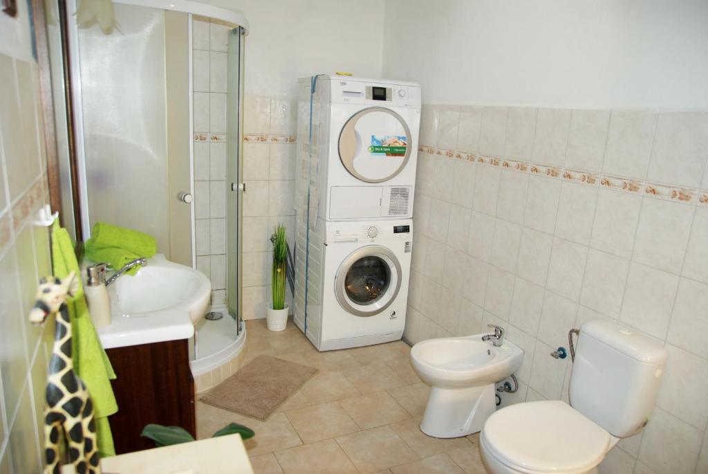 Vannituba majutusasutuses Hostel Humpolec