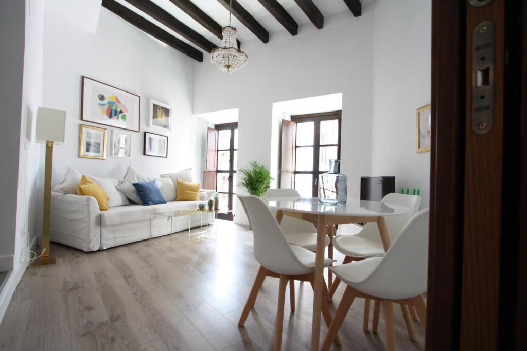 Posezení v ubytování Apartamento San Fernando 27