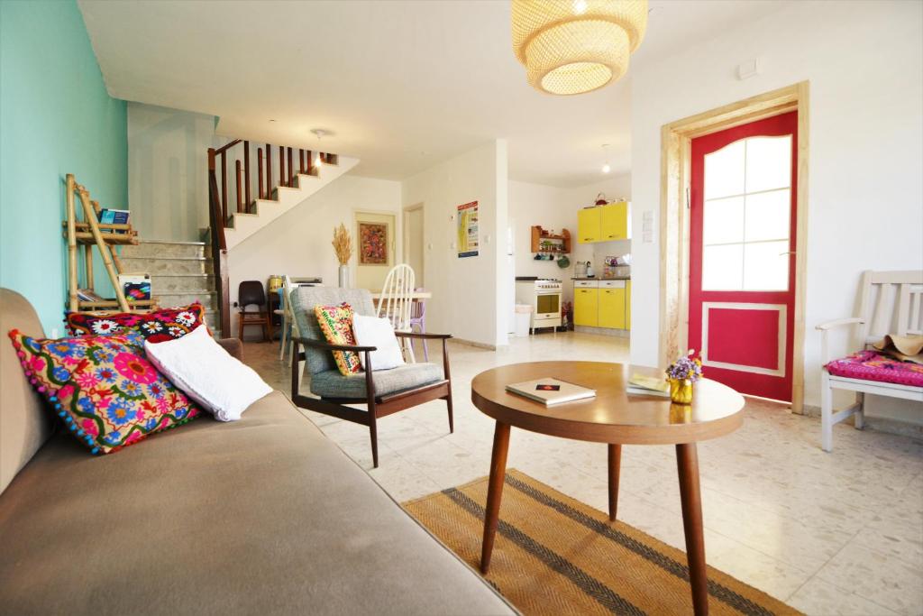 A seating area at The White Hill Guesthouse