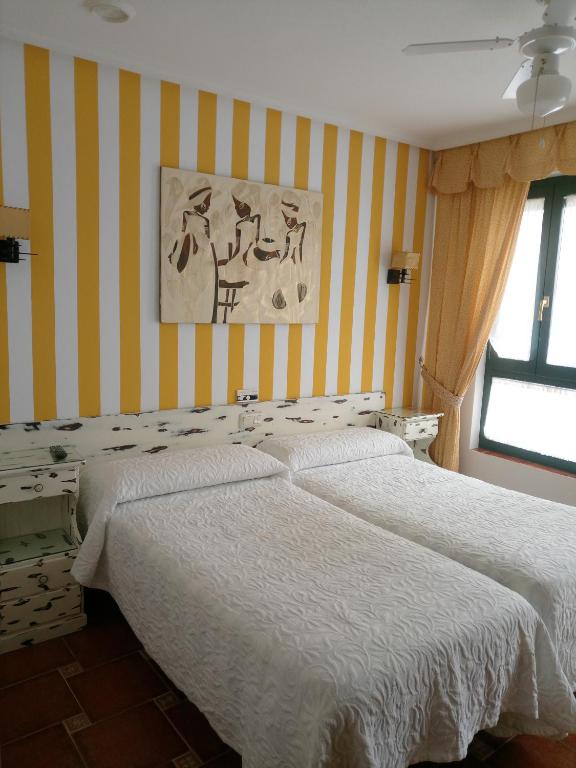 Cama o camas de una habitación en Don Diego