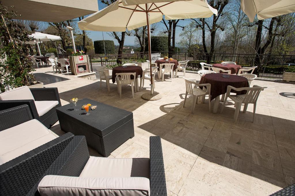 Restaurace v ubytování Albergo Rossana