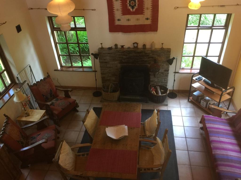 Posezení v ubytování Wild Kerry Lodge