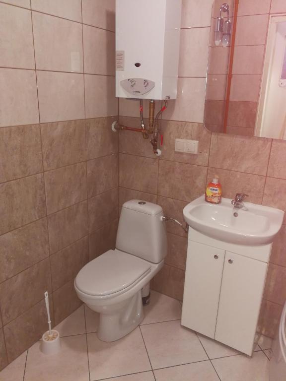 Kúpeľňa v ubytovaní Apartment Gdańsk Wrzeszcz