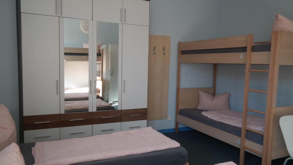 Postel nebo postele na pokoji v ubytování Hostel Inn-Berlin
