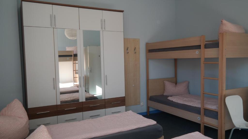 Postel nebo postele na pokoji v ubytování Hostel Inn-Berlin