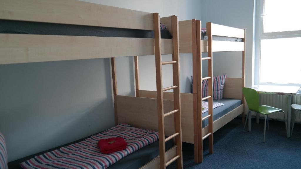 Postel nebo postele na pokoji v ubytování Hostel Inn-Berlin