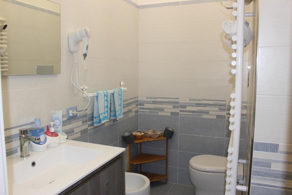 Koupelna v ubytování Sissi B&B