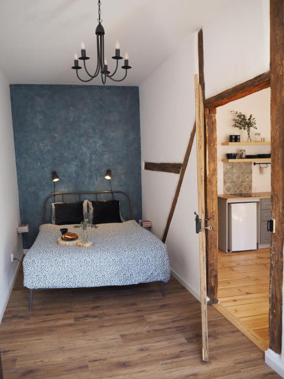 Kuchyňa alebo kuchynka v ubytovaní Apartament z widokiem w centrum Starego Miasta