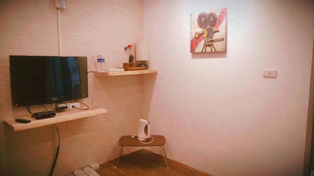 تلفاز و/أو أجهزة ترفيهية في Guiju Lin Garden Homestay