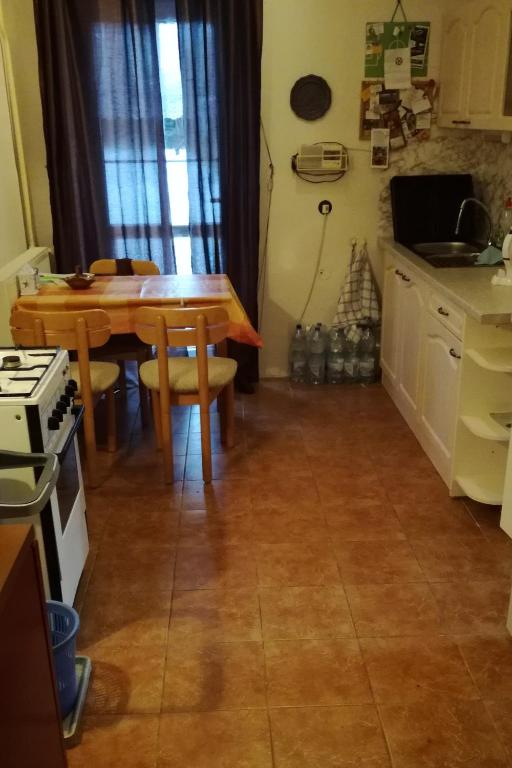 Kuchyň nebo kuchyňský kout v ubytování Haus Marta