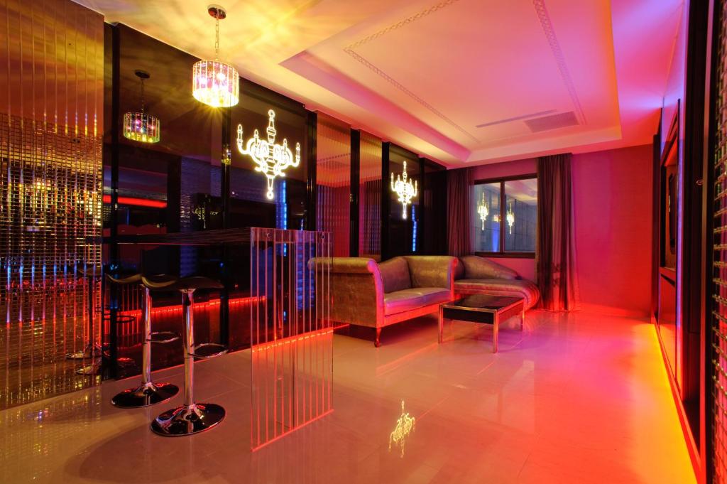Posezení v ubytování Zhen 13 Villa Motel
