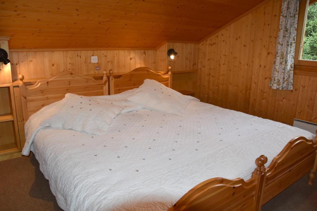 Postel nebo postele na pokoji v ubytování Val Dieu
