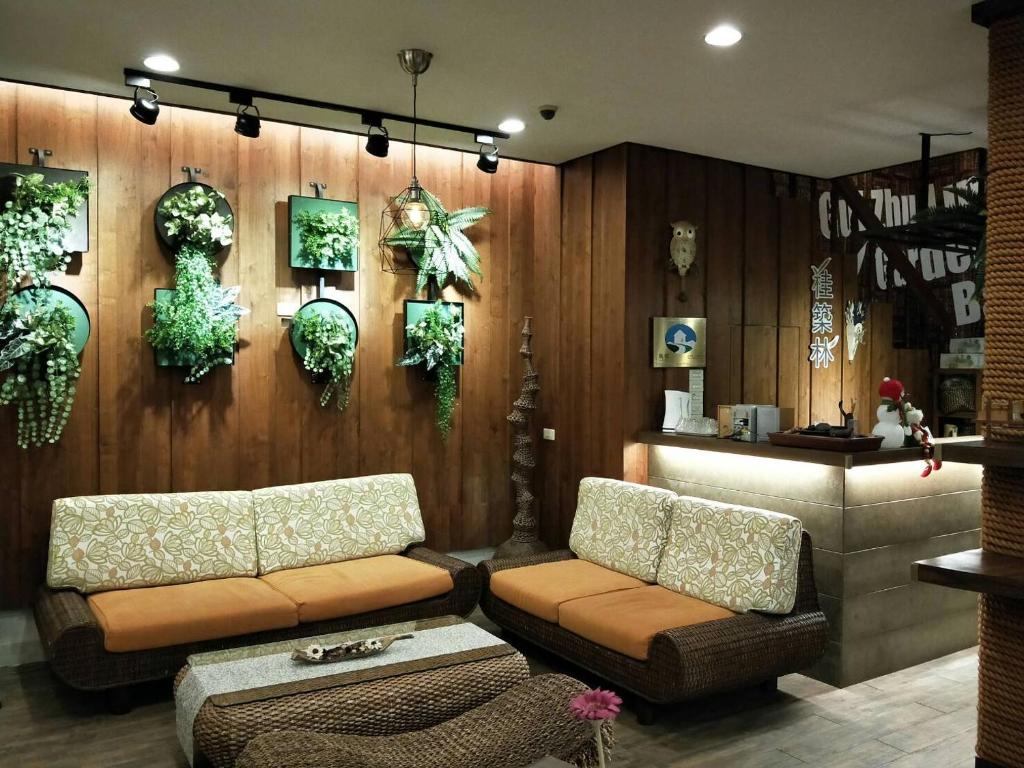 منطقة جلوس في Guiju Lin Garden Homestay
