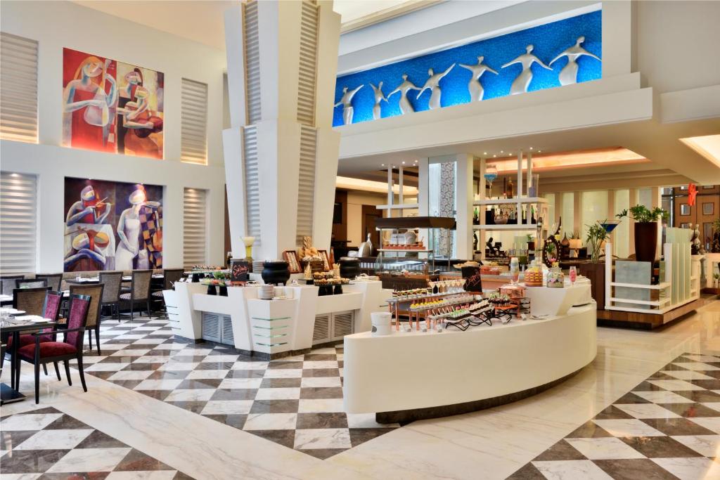Posezení v ubytování Radisson Noida