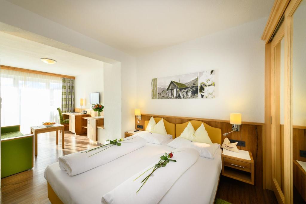 Posteľ alebo postele v izbe v ubytovaní Wellnesshotel Schönruh - Adults only
