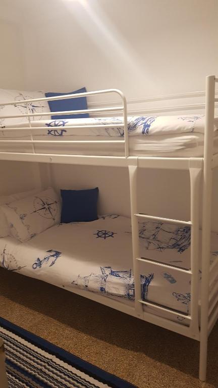 Voodi või voodid majutusasutuse Relaxed Space in the beach toas