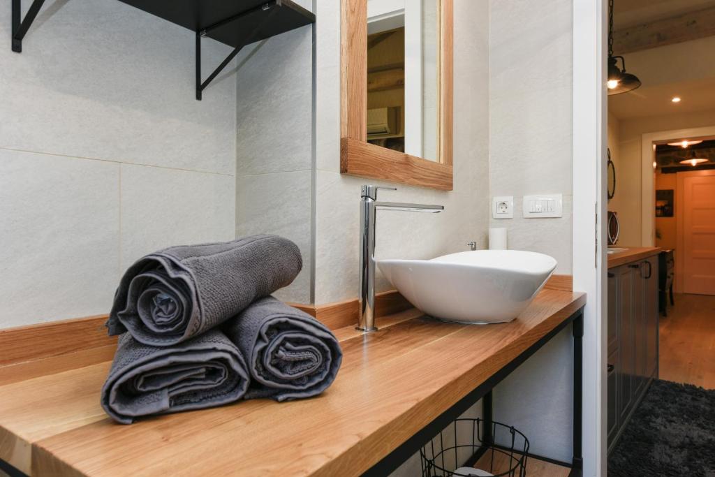 Kúpeľňa v ubytovaní Apartments Santa Lucia Exclusive