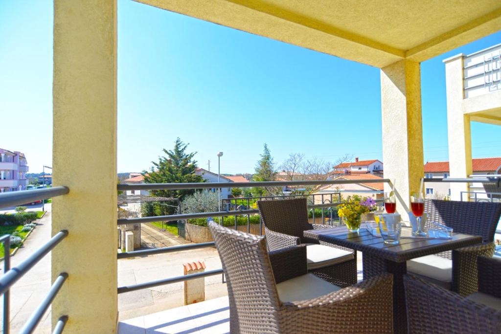 Balkón alebo terasa v ubytovaní Apartment Durdica 1587