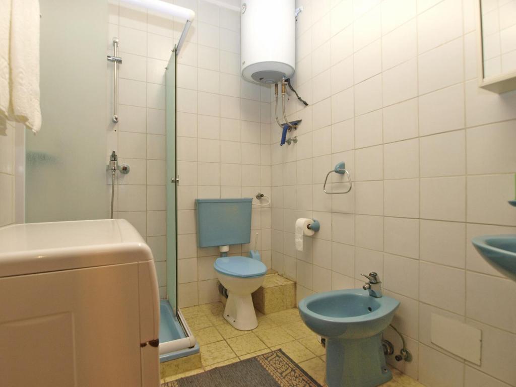 Koupelna v ubytování Apartments Franko 1586
