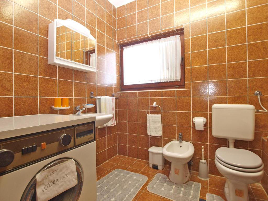 Koupelna v ubytování Apartments Franko 1586