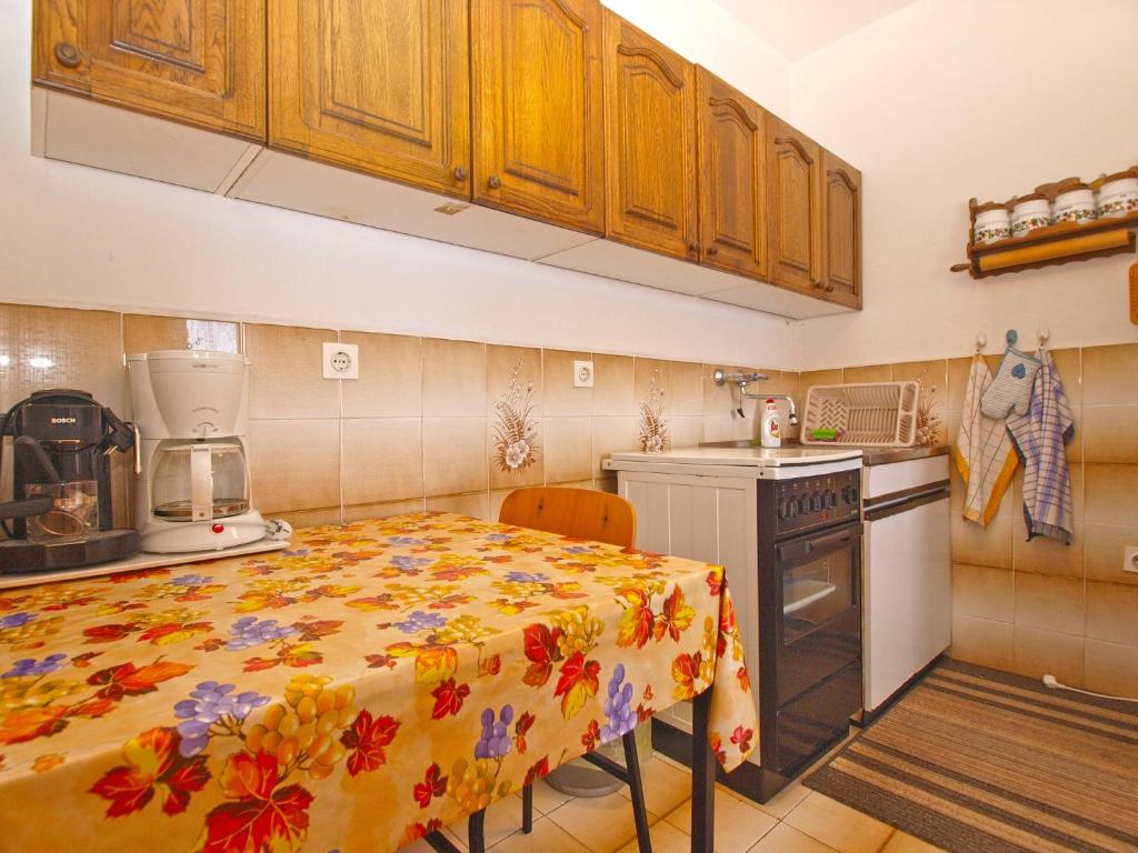 Kuchyň nebo kuchyňský kout v ubytování Apartments Franko 1586