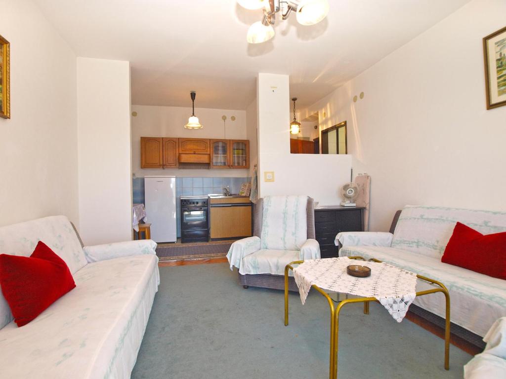 Kuchyň nebo kuchyňský kout v ubytování Apartments Franko 1586