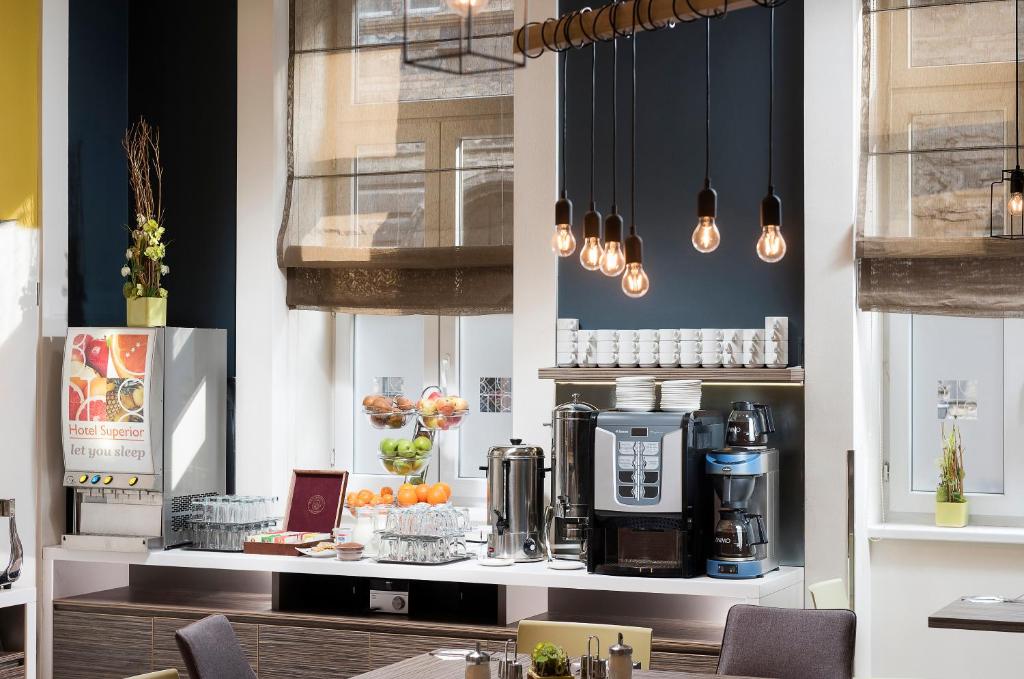 A kitchen or kitchenette at Bo18 Hotel Superior