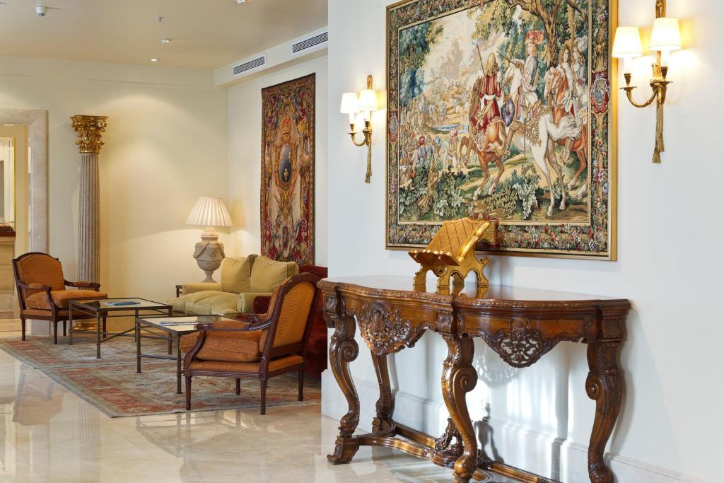 Posezení v ubytování Hotel Atlántico