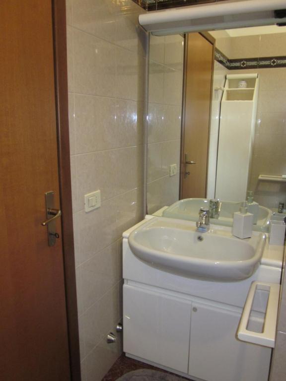 Koupelna v ubytování B&B NONO TILIO