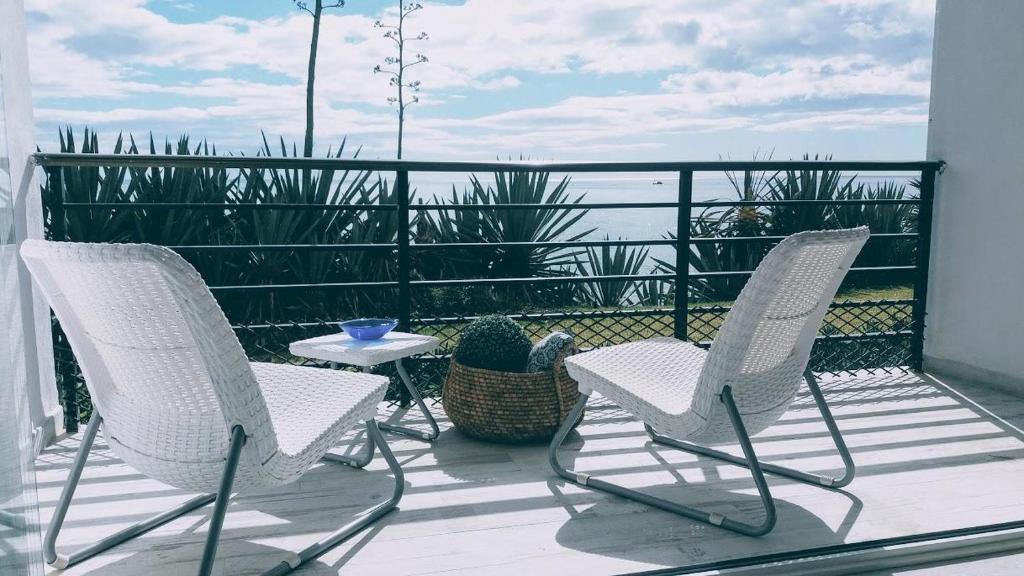 Balkón nebo terasa v ubytování Castillo de Santa Clara Luxury