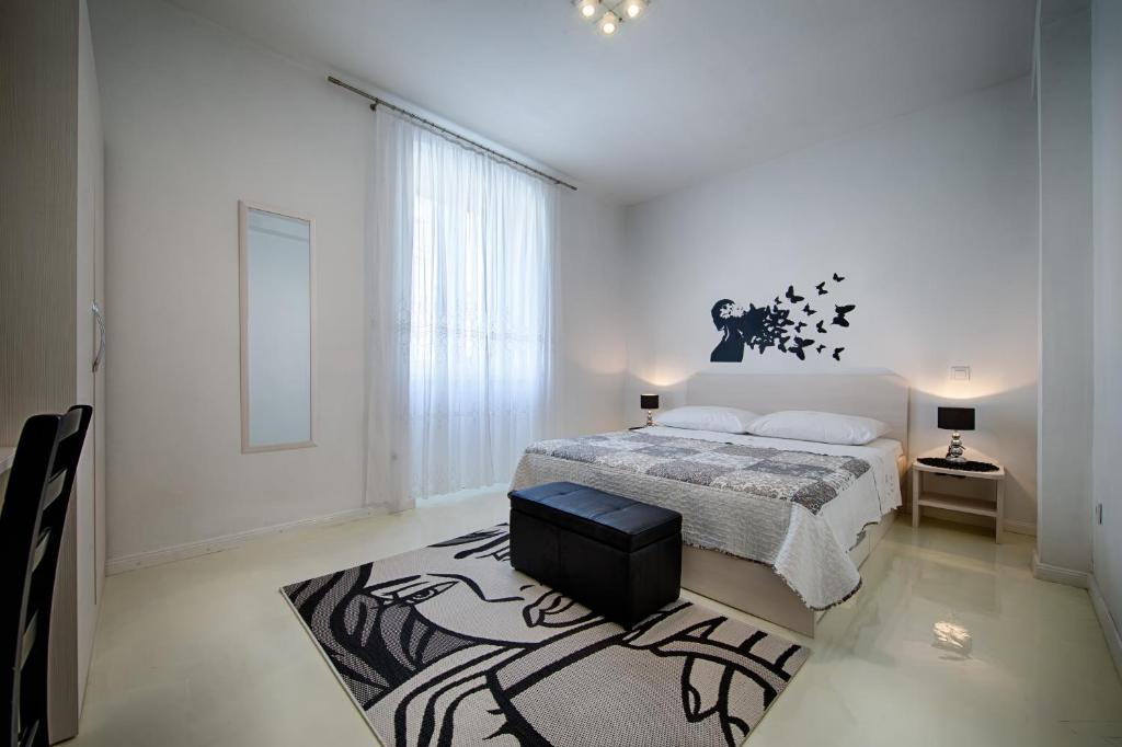Postel nebo postele na pokoji v ubytování Apartment Jure