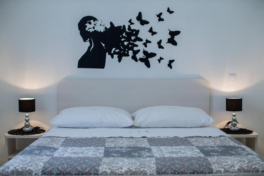 Postel nebo postele na pokoji v ubytování Apartment Jure