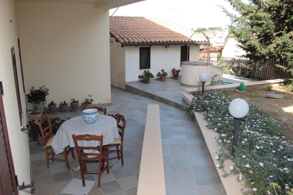 Zahrada ubytování B&B La Casetta degli Aranci