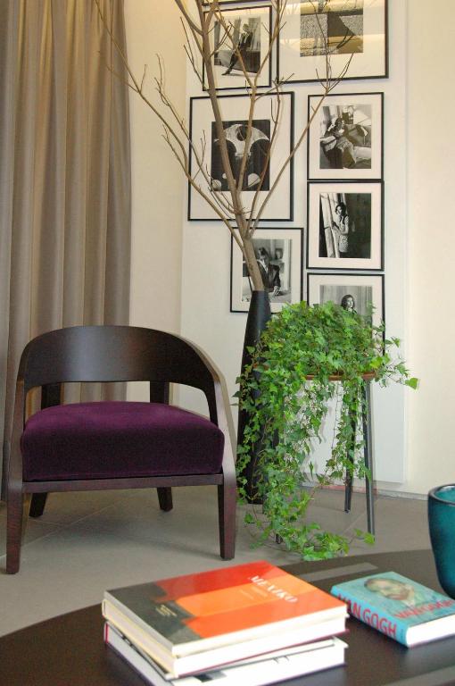 Posezení v ubytování Maison Wyck