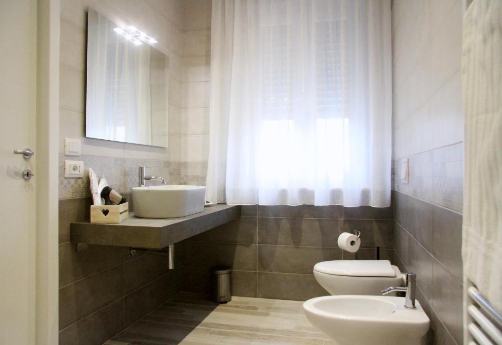 Koupelna v ubytování Relais Marlene
