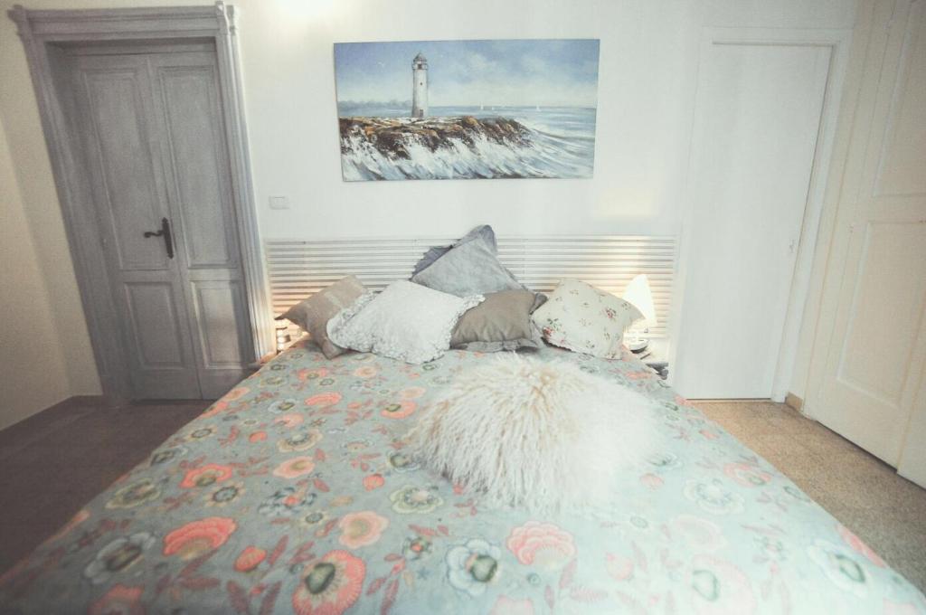 Postel nebo postele na pokoji v ubytování B&B Le Ferule