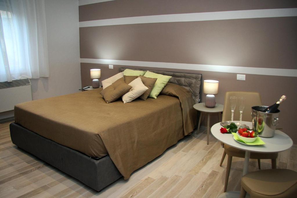 Postel nebo postele na pokoji v ubytování Relais Marlene