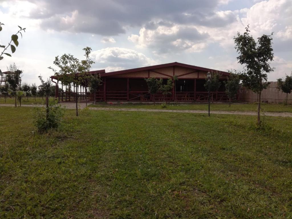 Zahrada ubytování Camp Salaš Farma 47 Čenej