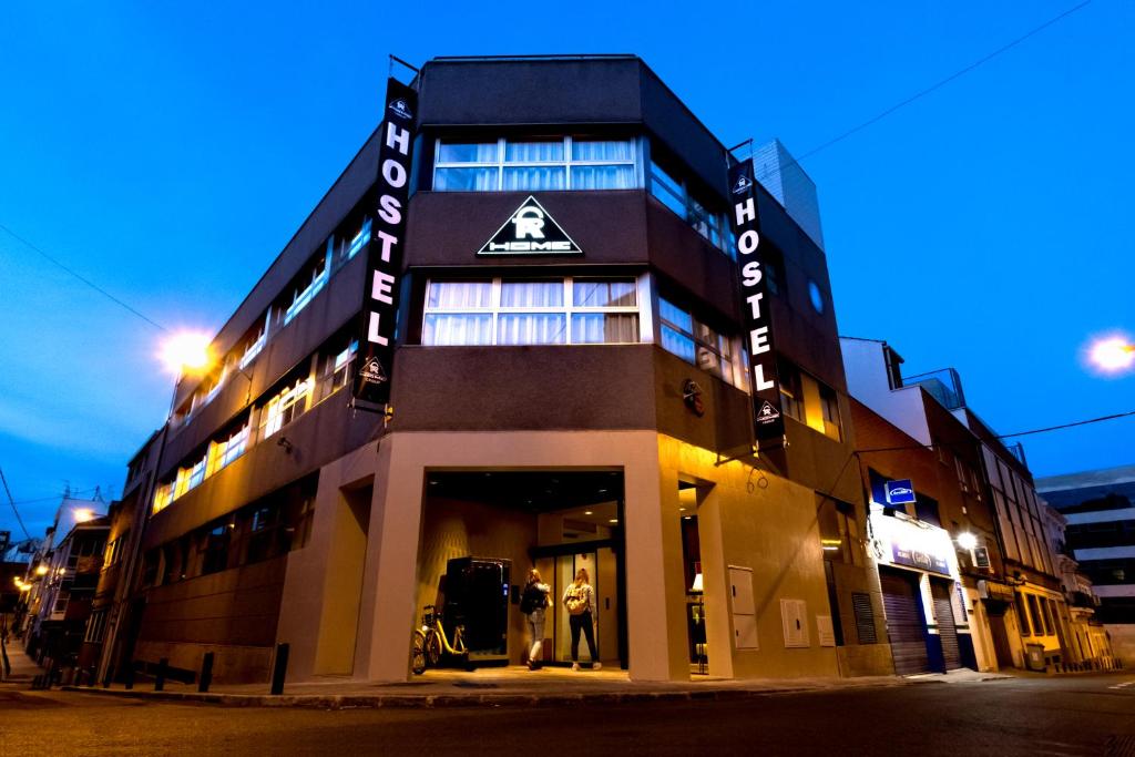 Edificio en el que se encuentra el albergue