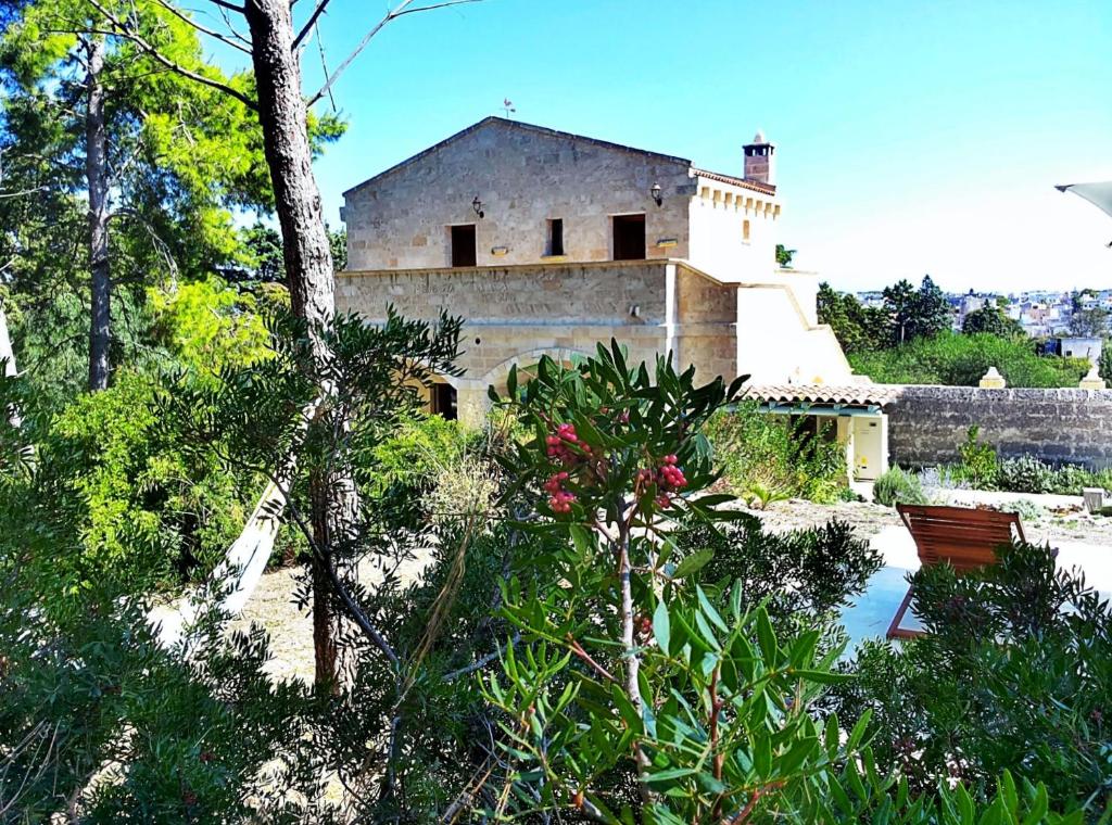 Zahrada ubytování Masseria Caliani