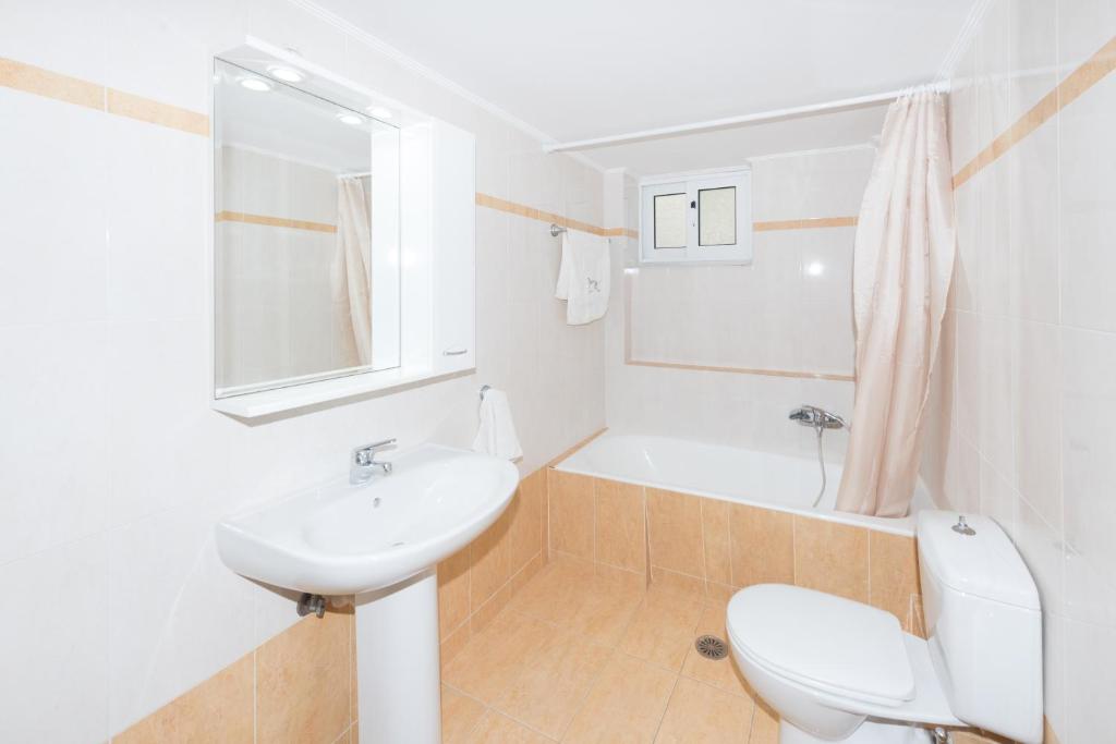 Kúpeľňa v ubytovaní Vithos Apartment