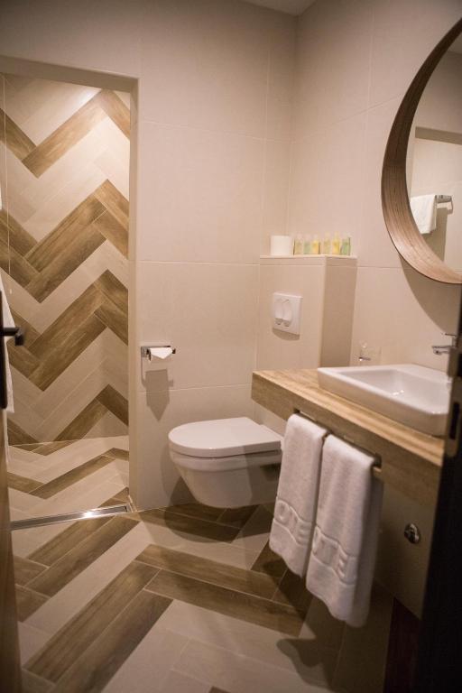 Kupatilo u objektu A Hoteli - Hotel Slatina