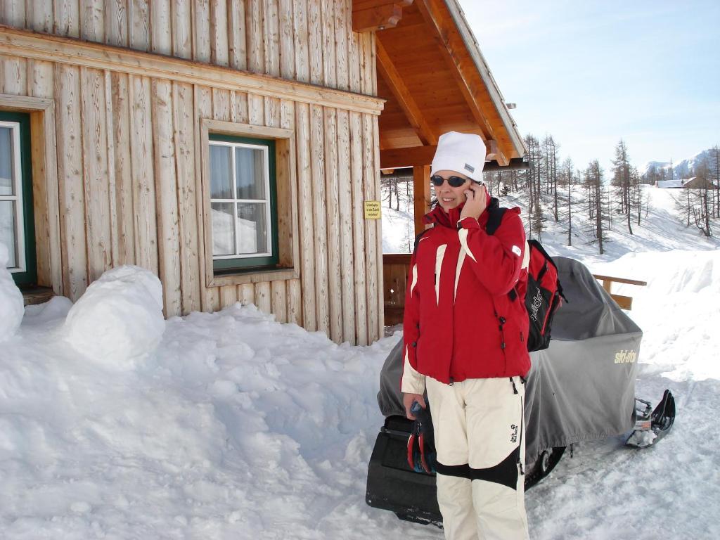Gindlhütte v zimě