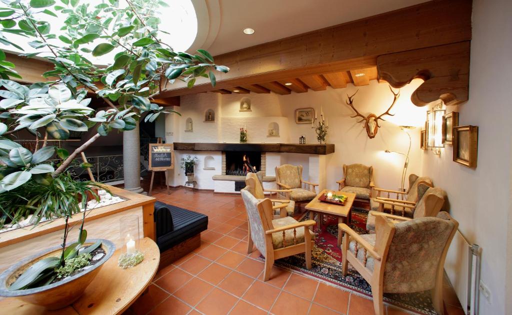 Posezení v ubytování Hotel Rose